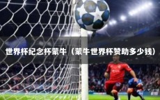 世界杯纪念杯蒙牛（蒙牛世界杯赞助多少钱）