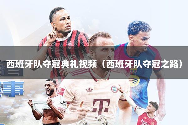 西班牙队夺冠典礼视频(西班牙队夺冠之路)