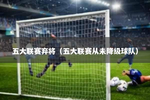 五大联赛弃将(五大联赛从未降级球队)